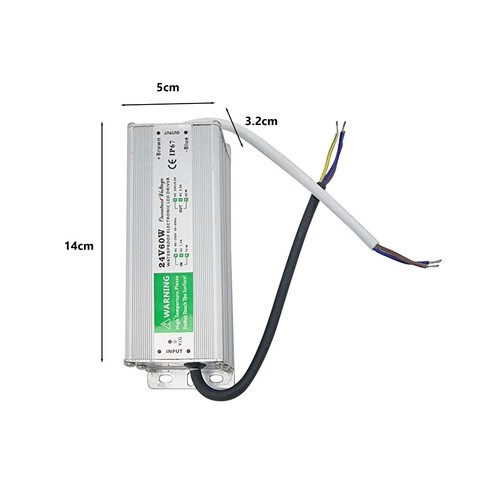 DC 12V 24V Netzteil LED Trafo wasserdicht LED-Treiber IP67 15W-300W Netzteil - Bild 126 von 149