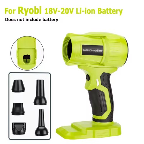 350W Cordless Jobsite Leaf Blower For Ryobi 18V Violent Blower Turbo For Dewalt - Picture 20 of 21