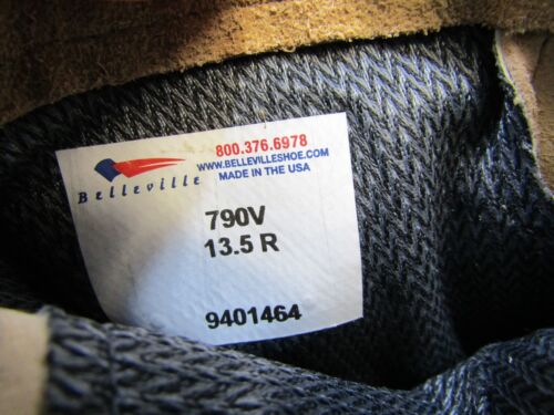 Botas militares tácticas de combate Gore-Tex de gamuza tostada talla 13,5 R usadas en excelente estado Belleville para hombre - Imagen 10 de 11