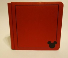 Disney Album Creative Memories 7 x 7 12 Page Red Mickey Scrapbook NOP