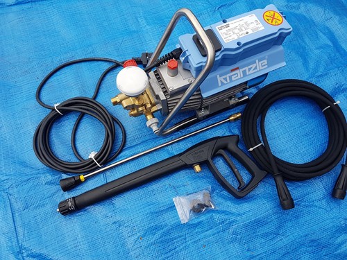 PRESSURE WASHER JETWASH KRANZLE 7/122 MOTOR CROSS 120BAR @ 7LTRS 1400RPM 240VOLT - Picture 8 of 12