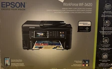 Brand NEW Epson WorkForce WF-3620 Color Wireless Inkjet All-in-One Printer