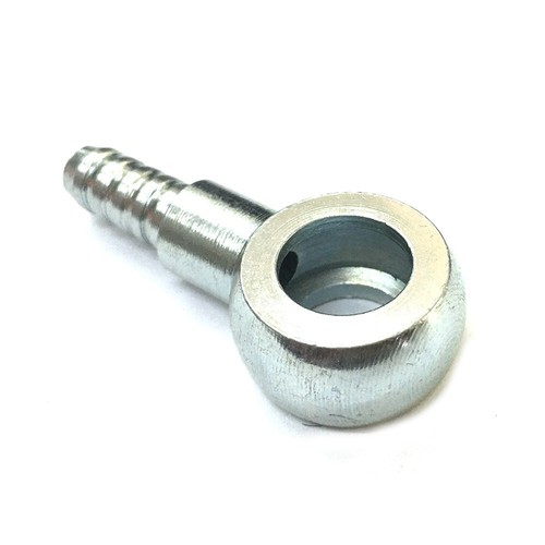 Made Of Steel Turbo Banjo Adapter Fitting 12mm to 5/16"(8mm) Barb - Picture 2 of 5