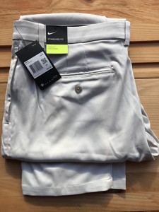 Men's Nike Flex Victory Core Golf Pants AJ5489-451 Obsidian 40/30 Beige 888409514416 | eBay