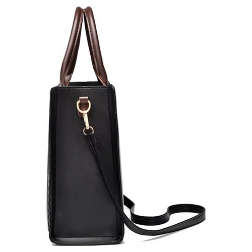 Borsa a tracolla donna in pelle sintetica media classica stampa in pizzo borsa a tracolla - Foto 3 di 10