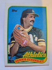 1989 TOPPS DENNIS ECKERSLEY #370 NM