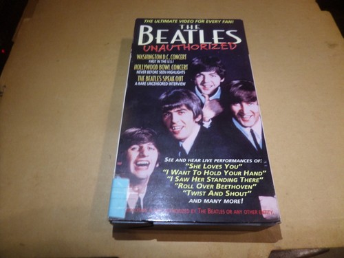 The Beatles Unauthorized (VHS, 1996) Goodtimes - Picture 1 of 3