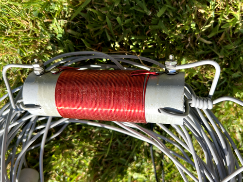 Alpha Delta DX-A 160m, 80m and 40m 1/4 twin slope trap antenna. - Zdjęcie 3 z 4