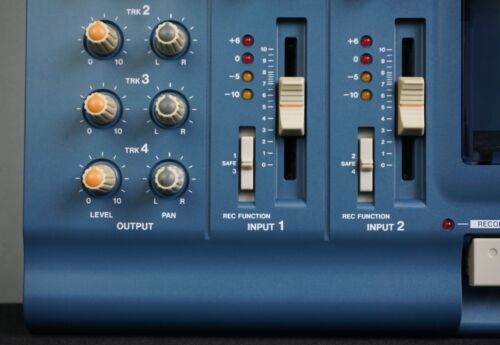 Tascam Porta 02 MKII Blue 4 Track Analogue Cassette Recorder - Just Serviced - Picture 3 of 15