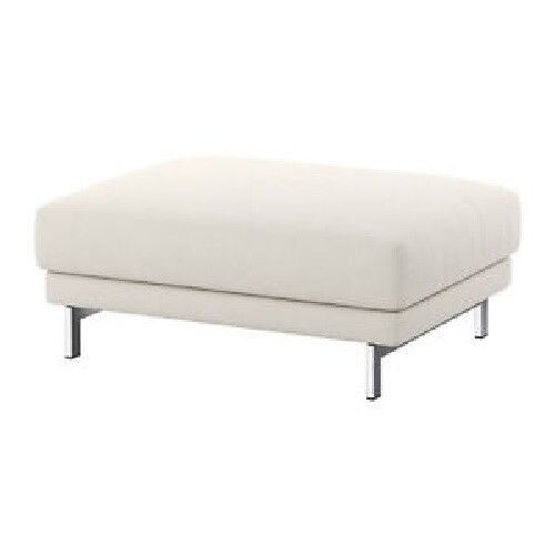 Reposapiés Ikea Nockeby SOLO CUBIERTA DE REPUESTO Beige NUEVO 303.198.22 PRECIO DE VENTA SUGERIDO POR EL FABRICANTE 80 £ - Imagen 1 de 3