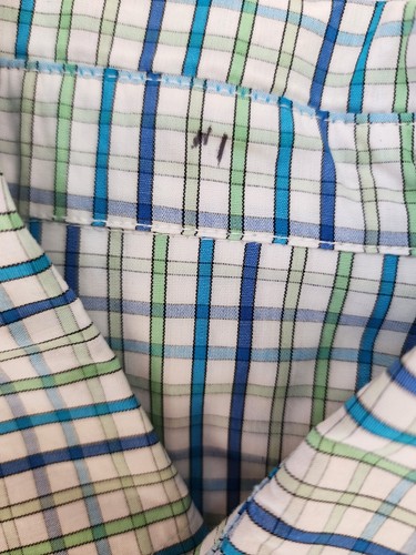 The Mysterious Benedict Society Custom Made Blue Plaid Button Front Shirt - Picture 8 of 9