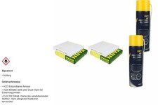 2x MANN FILTER Innenraumfilter MANNOL Klimareiniger für Dacia Sandero II Logan