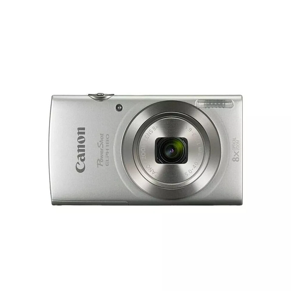 Canon PowerShot ELPH 180 HS / IXUS 175 / IXY 180 Digital Camera 20.0MP Sliver - Image 3 of 4
