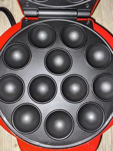 Gourmetmaxx Popcakemaker Rot mit 48 Stielen/ Wie Neu - Bild 3 von 8