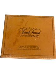 1984 Trivial Pursuit Genus II 2 Edition Subsidiary Card Set Pre Owned