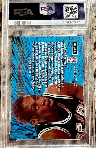 1994-95 Fleer Ultra Power Insert Half Set PSA Graded Rodman Shaq Kemp+ Low Pops! - Picture 5 of 17