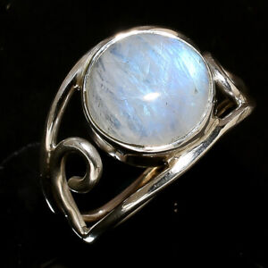 Rainbow-Moonstone-Ring-Solid-925-Sterling-Silver-Ring-Handmade-Ring-Size-All-sr2