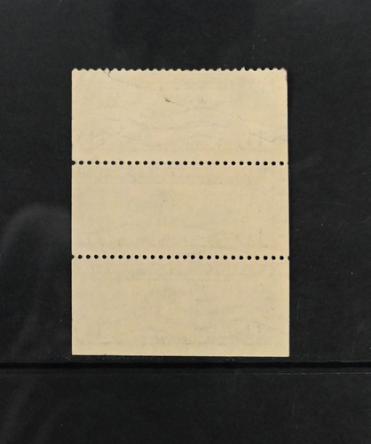 USA Scott # C10A Booklet F-VF Used Missing top 10c Air Mail Stamps US Cat $65 - Picture 2 of 2