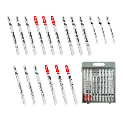 T-Shank Jigsaw Blades , (T101BR, T101AO, T101BF, 101BIF, T101D, T111C) 18 Pack