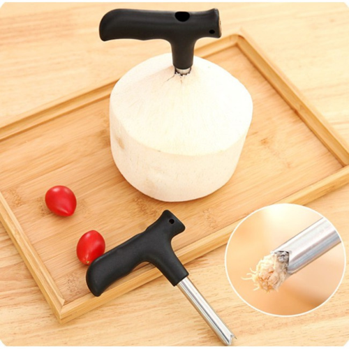 coconut opener stainless steel Drilling Tool Easy to Remove Shell Handy Use - Picture 2 of 6