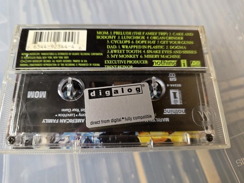 Marilyn Manson Portrait Of An American Family Promo Cassette Tape Rare Spooky - Picture 4 of 7