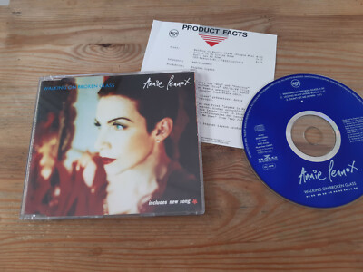 CD Pop Annie Lennox - Walking On Broken Glass (3 Song) Promo BMG RCA Eurythmics