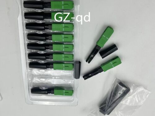 10pcs SC -APC SM Embedded Fiber Optic Fast Connector Quick Connector Cold FTTH - Picture 2 of 5