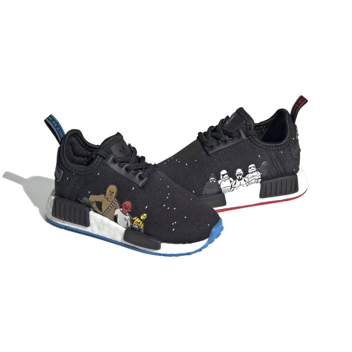 Adidas NMD_R1 Star Wars Toddler Shoes Core Black-Cloud White