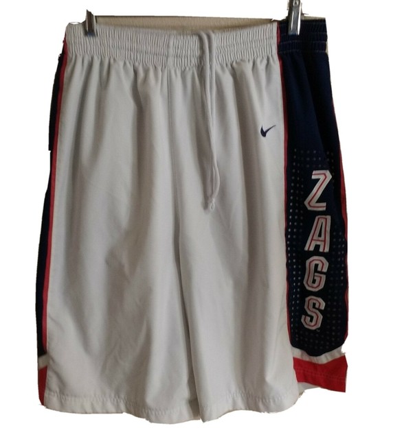 Nike GONZAGA BULLDOGS Basketball shorts ZAGS Mens LARGE ...
