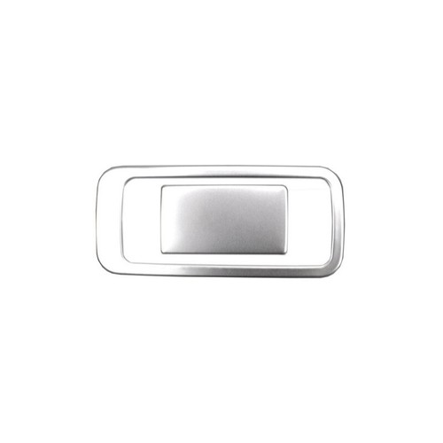 For Hyundai Elantra 2021-2022 Silver Titanium Co-Pilot Storage Box Handle Trim - Picture 10 of 10