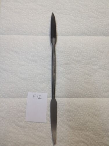 NEW FALCON TOOL DIEMAKER-RIFFLERS #503. Cut 2. 12" OAL. SWISS MADE (REF. #F12) - Picture 2 of 5