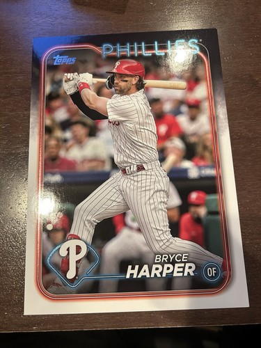 Bryce Harper Oversized 2024 Topps Costco Exclusive Card #OTC-2 - Picture 2 of 6