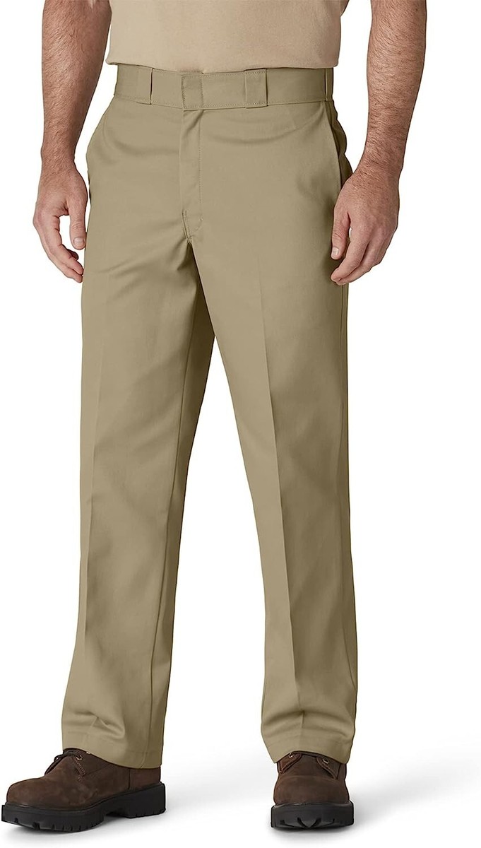 Dickies 874 Pants Mens 48 X 32 The Original Work Khaki Beige