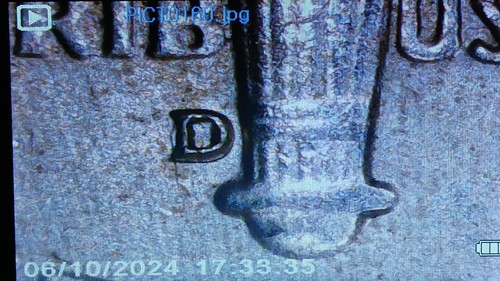 1964-D Roosevelt Dime With A Doubled Die Obverse - Picture 20 of 22