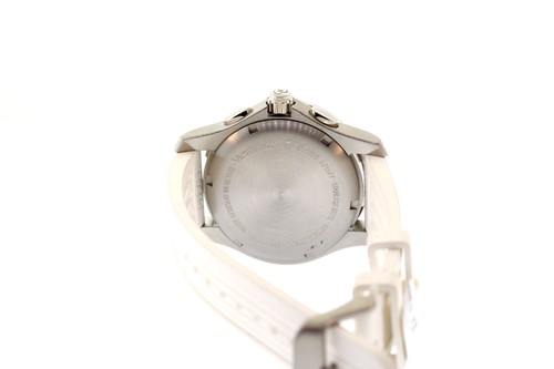 Mujer 241352 Victorinox Swiss Army Alianza Goma Blanca Mop Chrono Esfera Reloj - Imagen 4 de 11