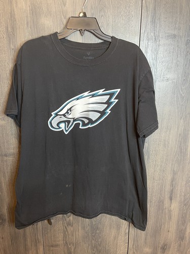 NFL Fanatics Philadelphia Eagles Talla Adulto XL Camiseta Algodón Negro - Imagen 2 de 6