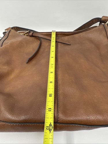 Borsa a tracolla grande marrone Realer tracolla - Foto 13 di 15