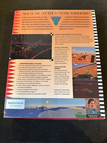 Velocity Jeftfighter II Advanced Tactical Fighter 5,25 3,5 MS-DOS Big Box PC NEU - Bild 2 von 11