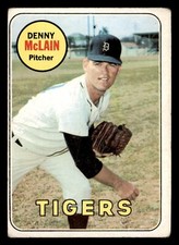 1969 Topps Baseball #150 Denny McLain GD