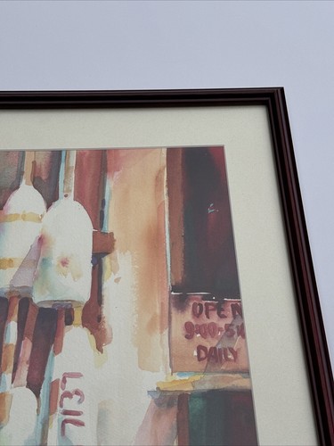 KEN HOSMER PAINTING STILL LIFE WATERCOLOR FAMOUS LISTED AMERICAN IMPRESSIONIST - Picture 7 of 18