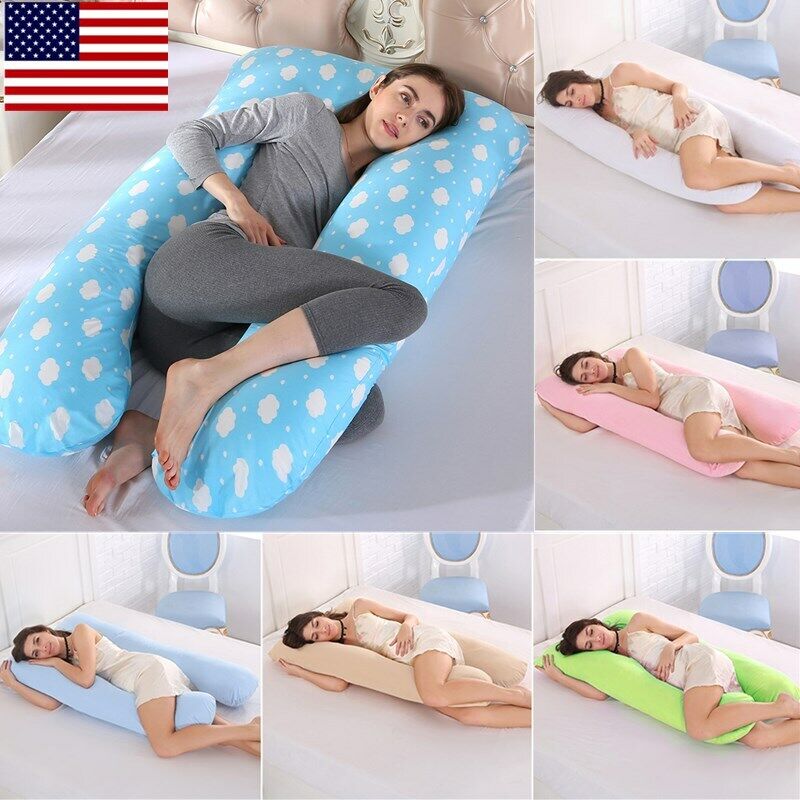 Pregnancy Pillow Maternity Belly Contoured Body Pregnant U Shape Feeding Cushion