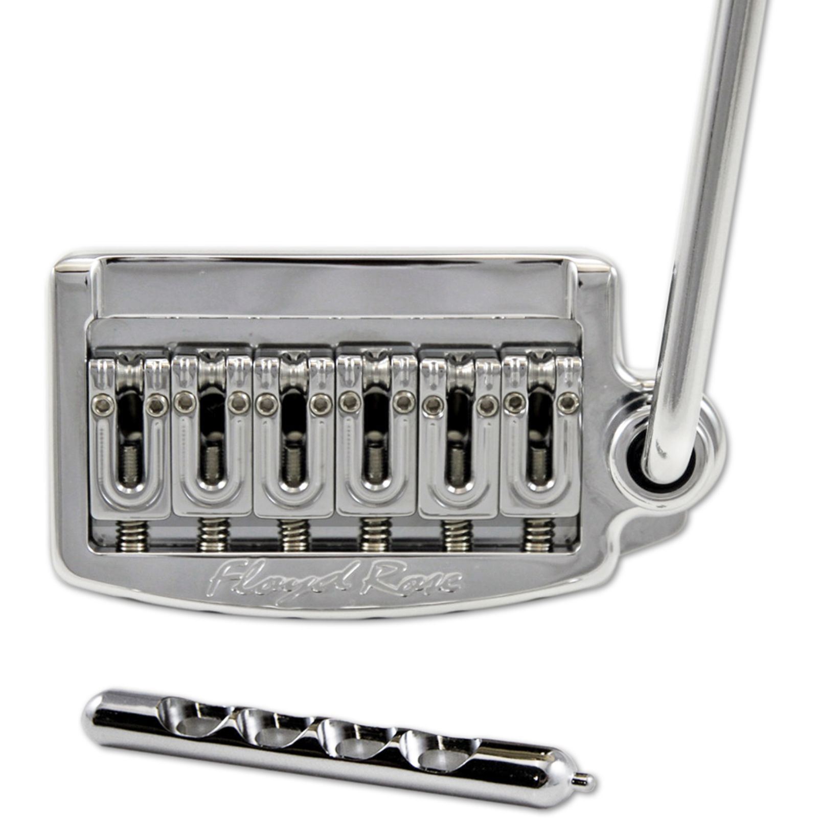 Sistema de trémolo de cola de riel Floyd Rose RT100W, ancho, cromado