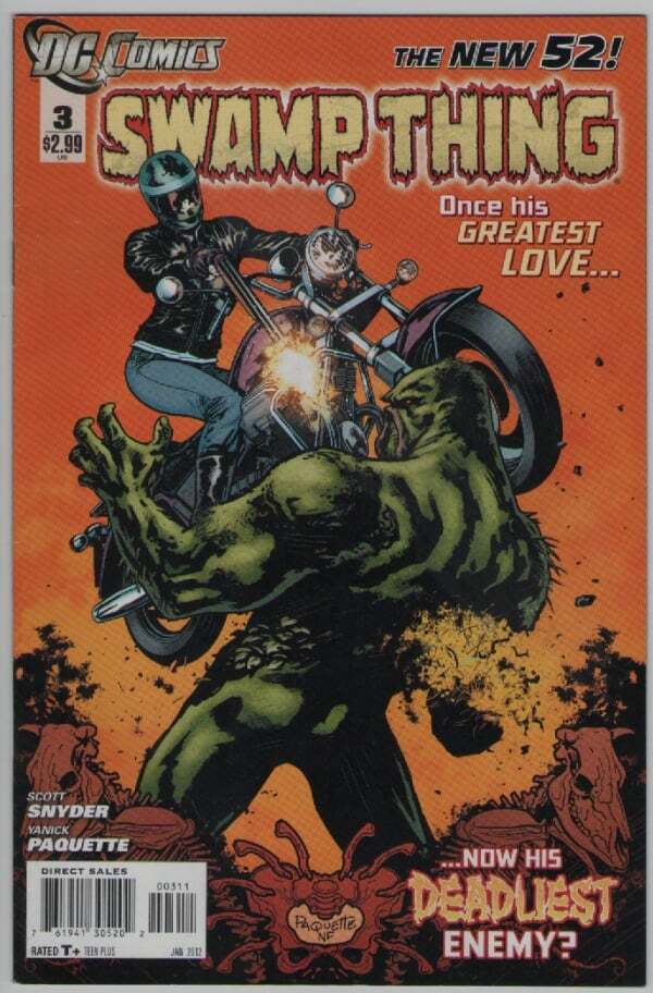 Swamp Thing 3 DC Comics New 52 Snyder Paquette 2012