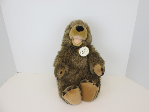 BAB Build A Bear Groundhog Day Brown Plush Limited Edition Punxsutawney Phil - Imagen 3 de 14
