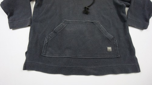 Vintage Mossimo Sweater Mens Large Black Funnel Neck Pullover 90s USA Faded - Picture 3 of 11