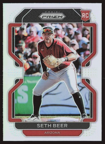 2022 Panini Prizm #25 Seth Beer Silver Prizm RC