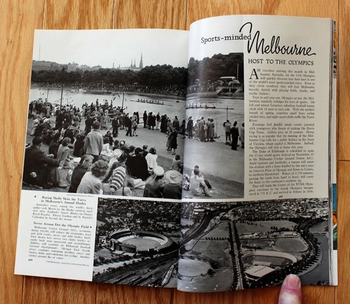 National Geographic November 1956; Marostica; Melbourne Olympics; Zoo; New York - Bild 7 von 9