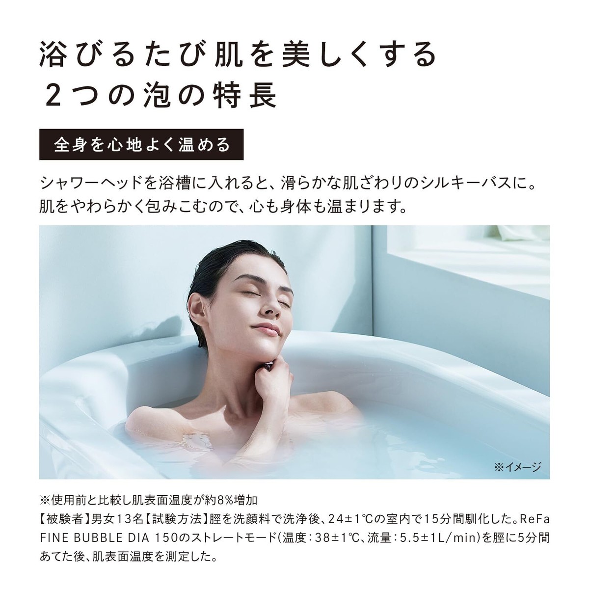 獅子—— ReFa FINE BUBBLE DIA 120 ReFa FINE BUBBLE DIA