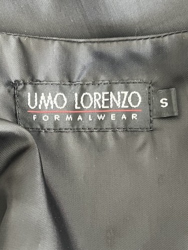 Umo Lorenzo Formal Wear Vest Men's Silver Gray Black Size Small - Picture 5 of 7