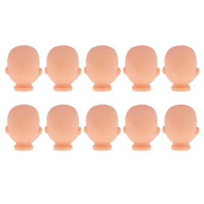 20 lot Cute Baby Dolls Bald Head Sculpt DIY Parts Custom Parts Simulation
